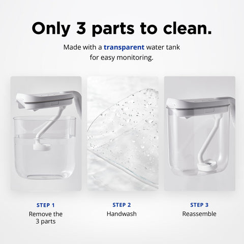 Carepod Mini 21P filter-free design for low maintenance
