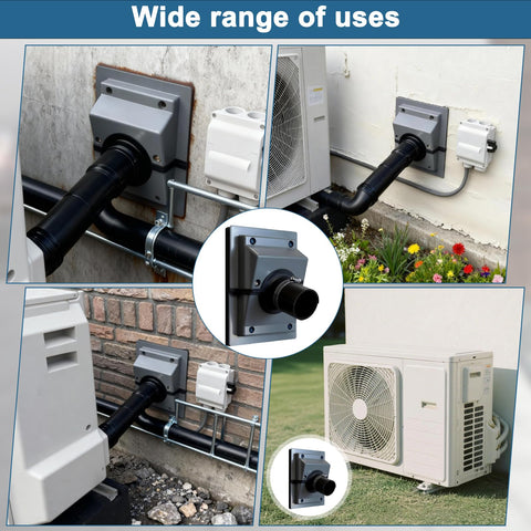 Cargly cover suited for brick, drywall, and uneven walls for versatile installs.
