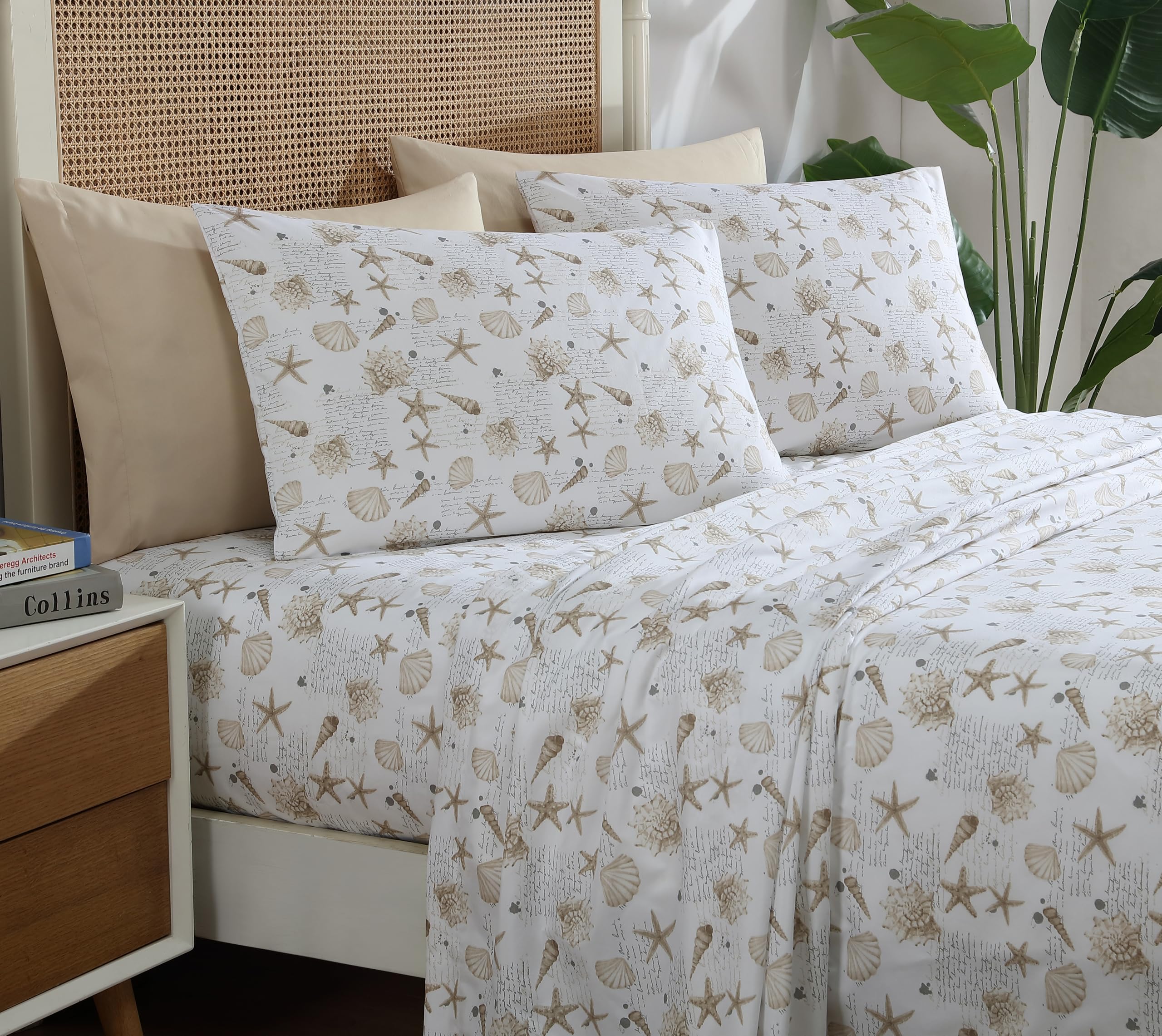 Caribbean Joe standard print pillowcase pair complements the beachy theme with vibrant, durable prints.