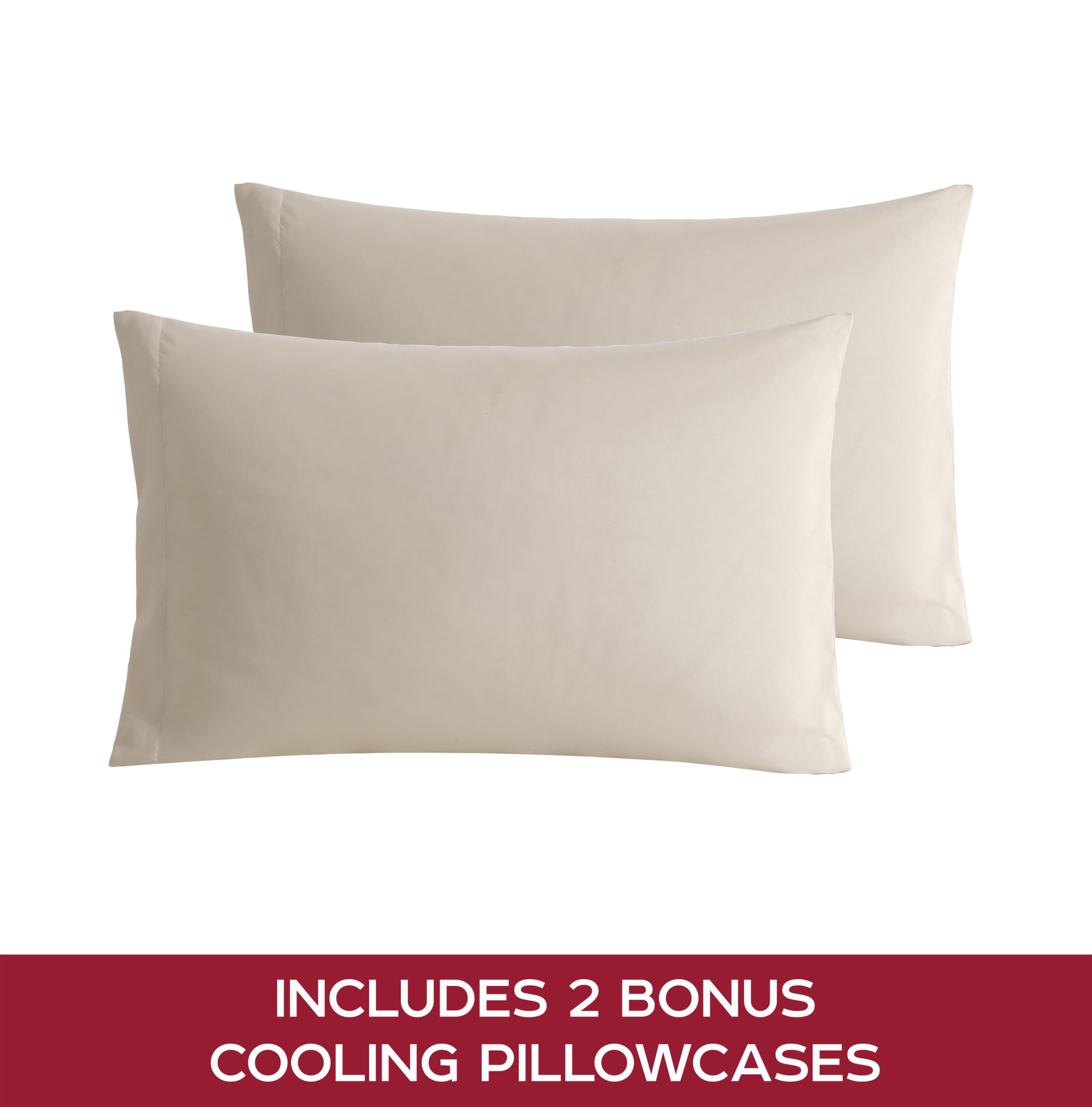 Caribbean Joe 100% polyester microfiber fabric offers lightweight softness and moisture-wicking comfort.