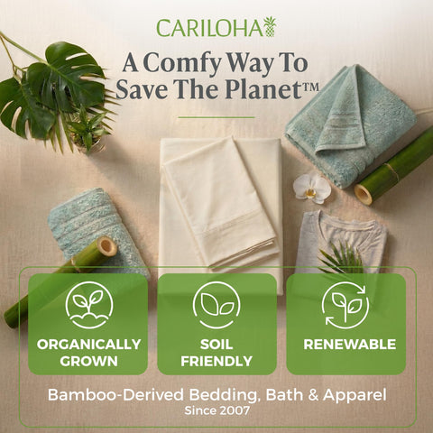Cariloha Aloha Soft bamboo resists pilling for lasting luxury