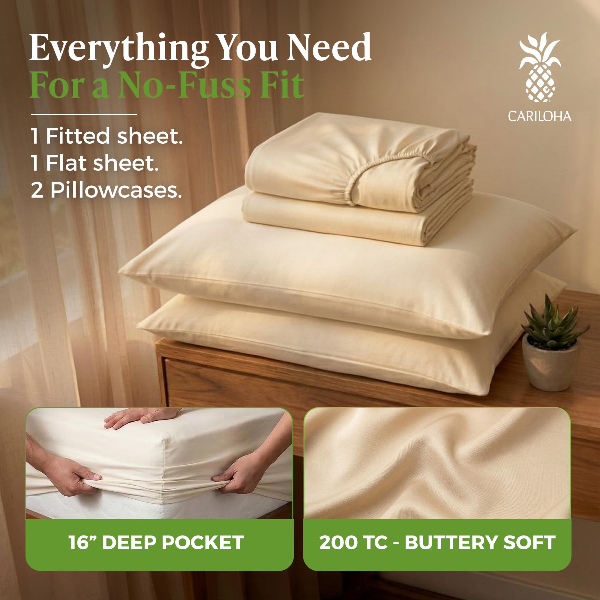 Cariloha Aloha Soft is OEKO-TEX Standard 100 certified for safety and quality