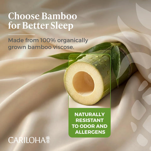Cariloha Aloha Soft pillowcases offering a smooth, breathable surface for restful sleep