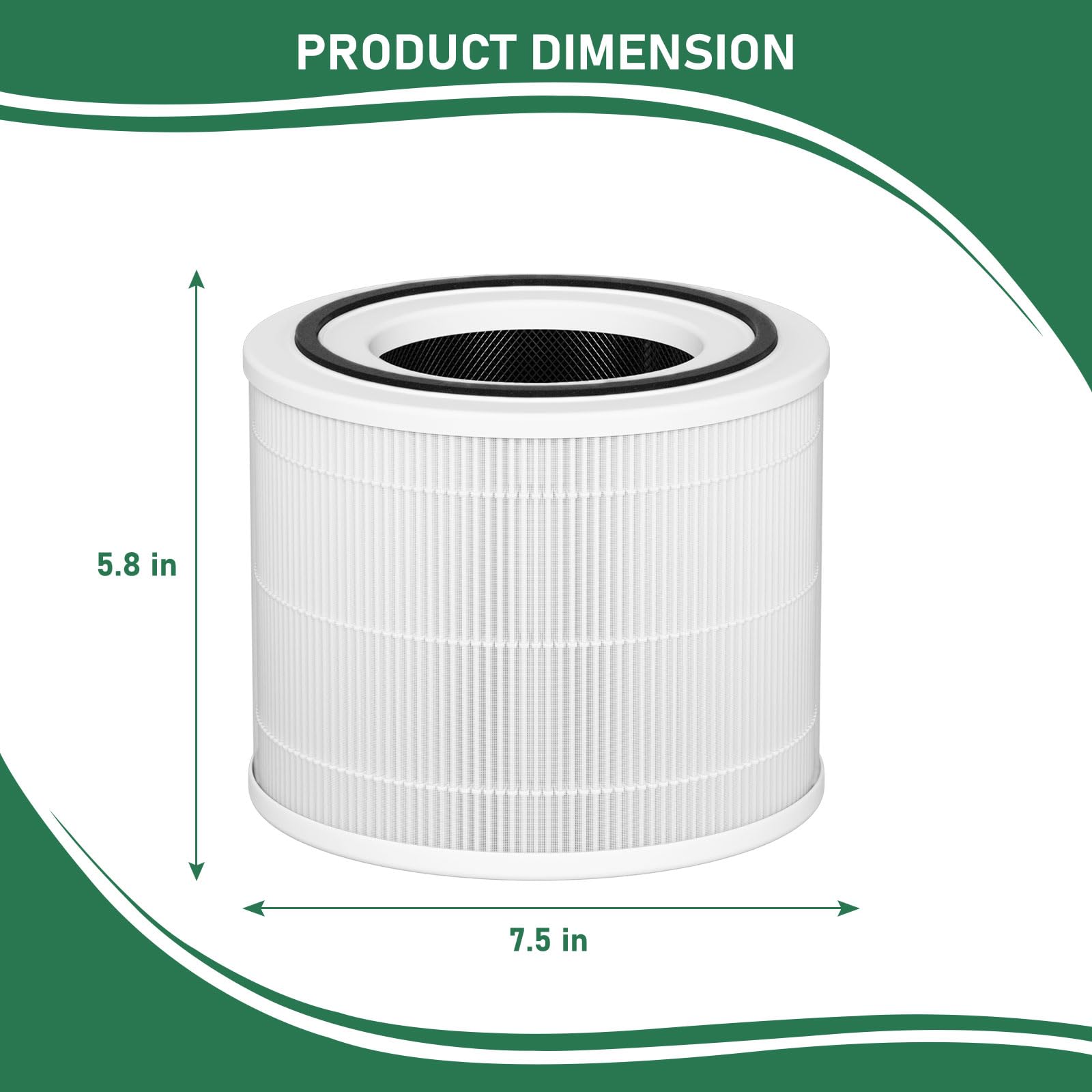 Labeling guides correct placement for optimal performance.