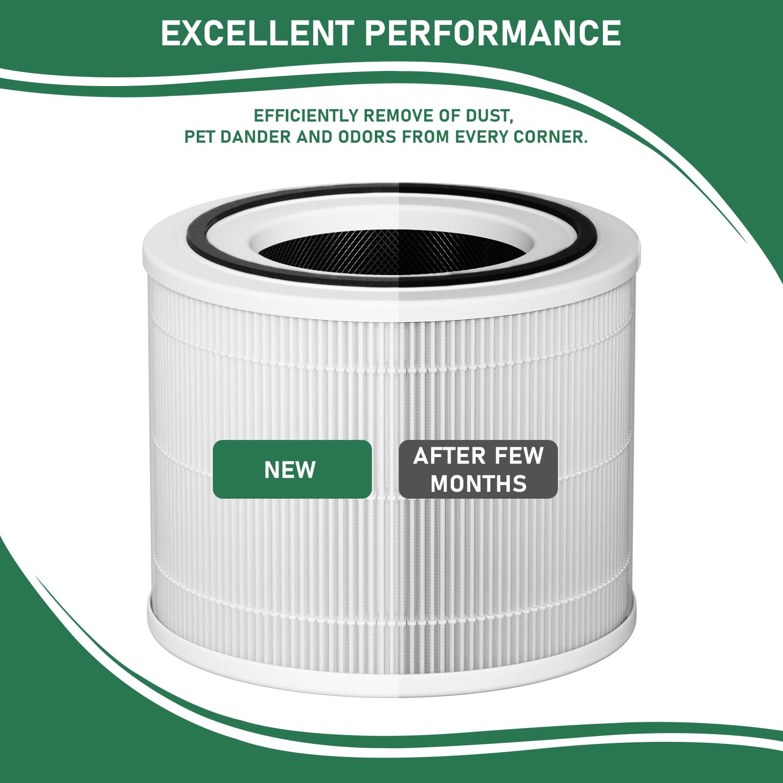 Two-pack packaging supports regular maintenance in a compact box.