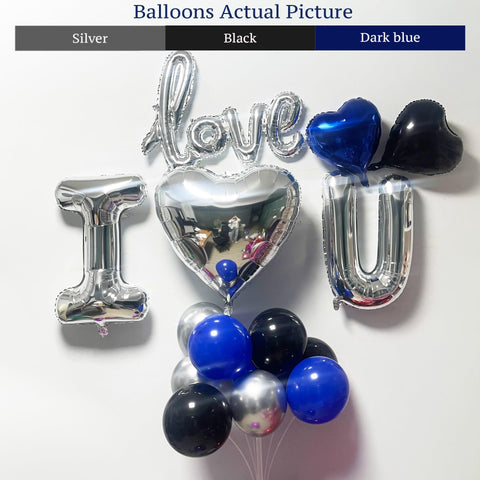 Carnira I LOVE YOU balloon for a dramatic romantic statement.
