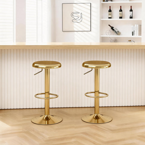 CAROLMADE gold finish adds contemporary elegance to dining spaces