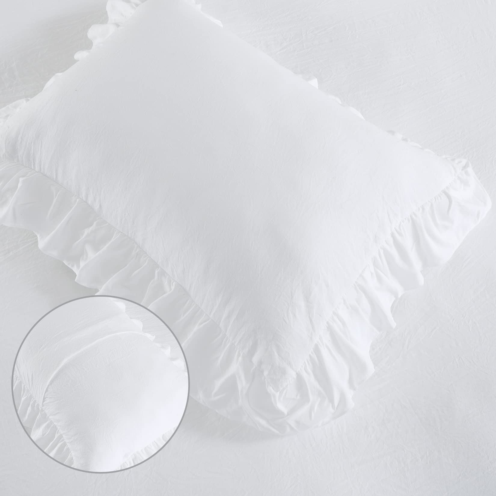 CAROMIO Queen size 3-piece set for coordinated bedroom decor.