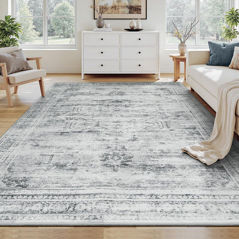 Carpelux 5x7 rug with velvety-soft texture for cozy foot comfort.
