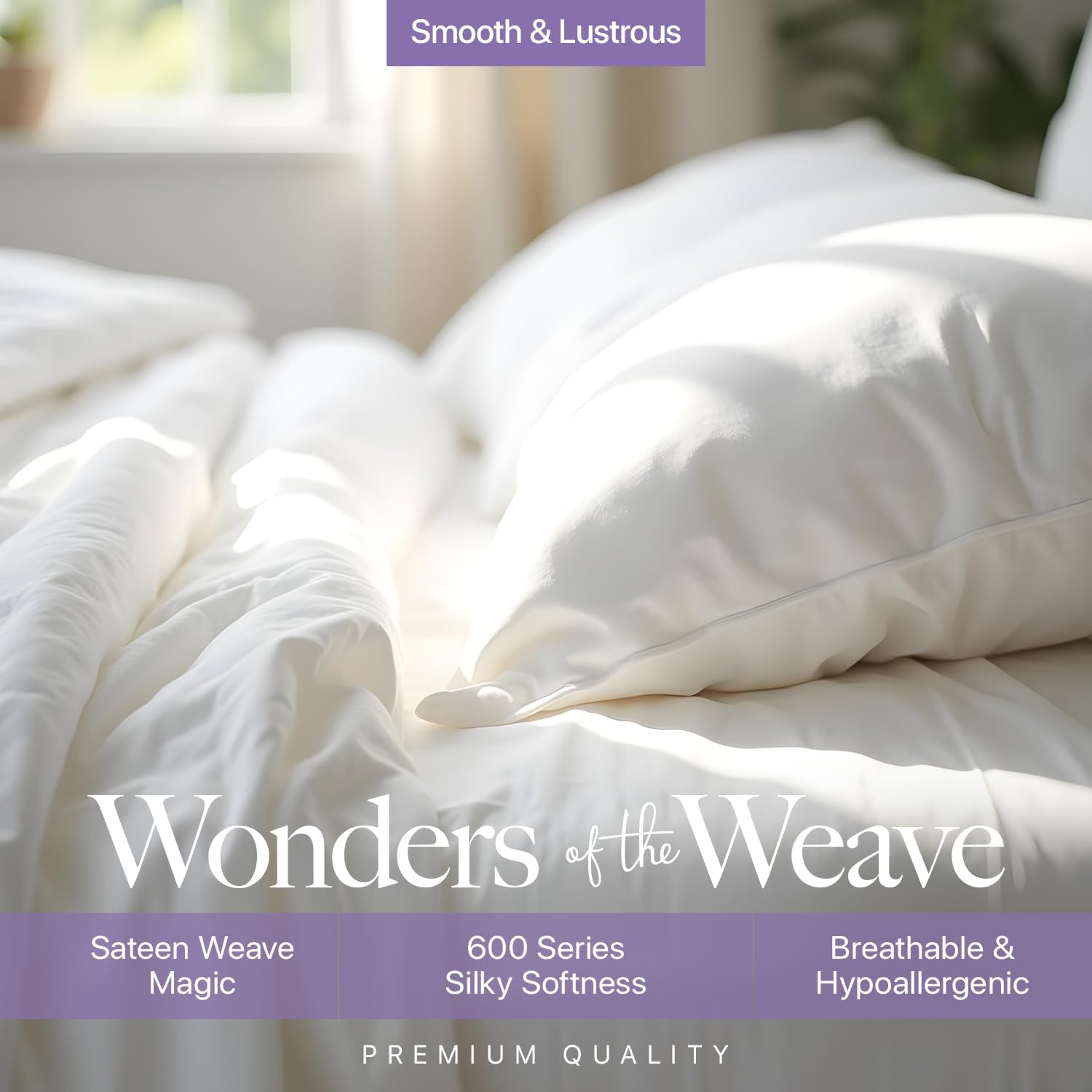 Carressa Linen mercerized cotton offers improved luster and resilience.