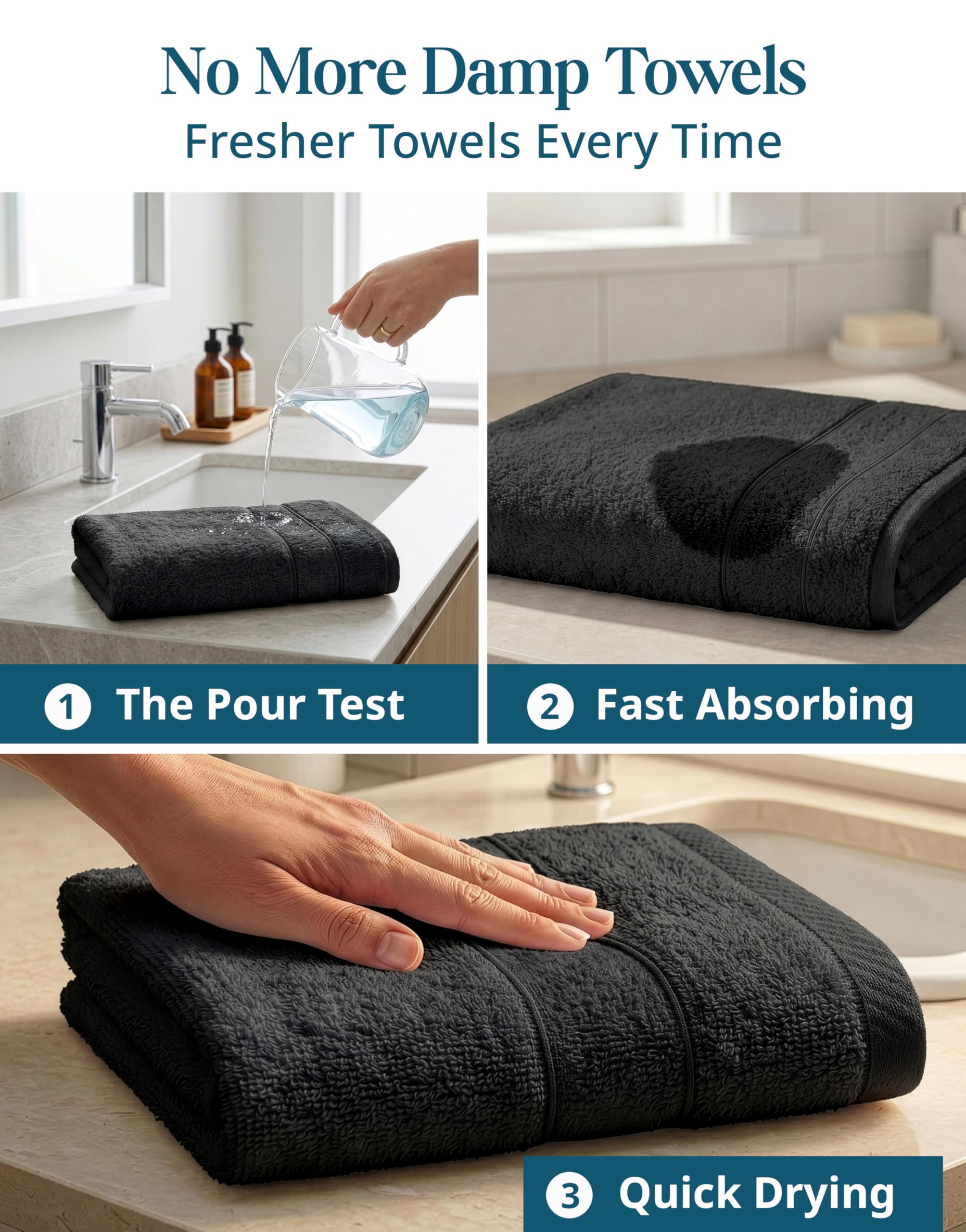 Casa Platino 100 percent long-staple cotton fibers offer gentle touch on skin