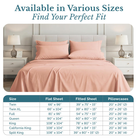 Casa Platino veiled-rose pillowcase-3 reinforced seams for daily durability