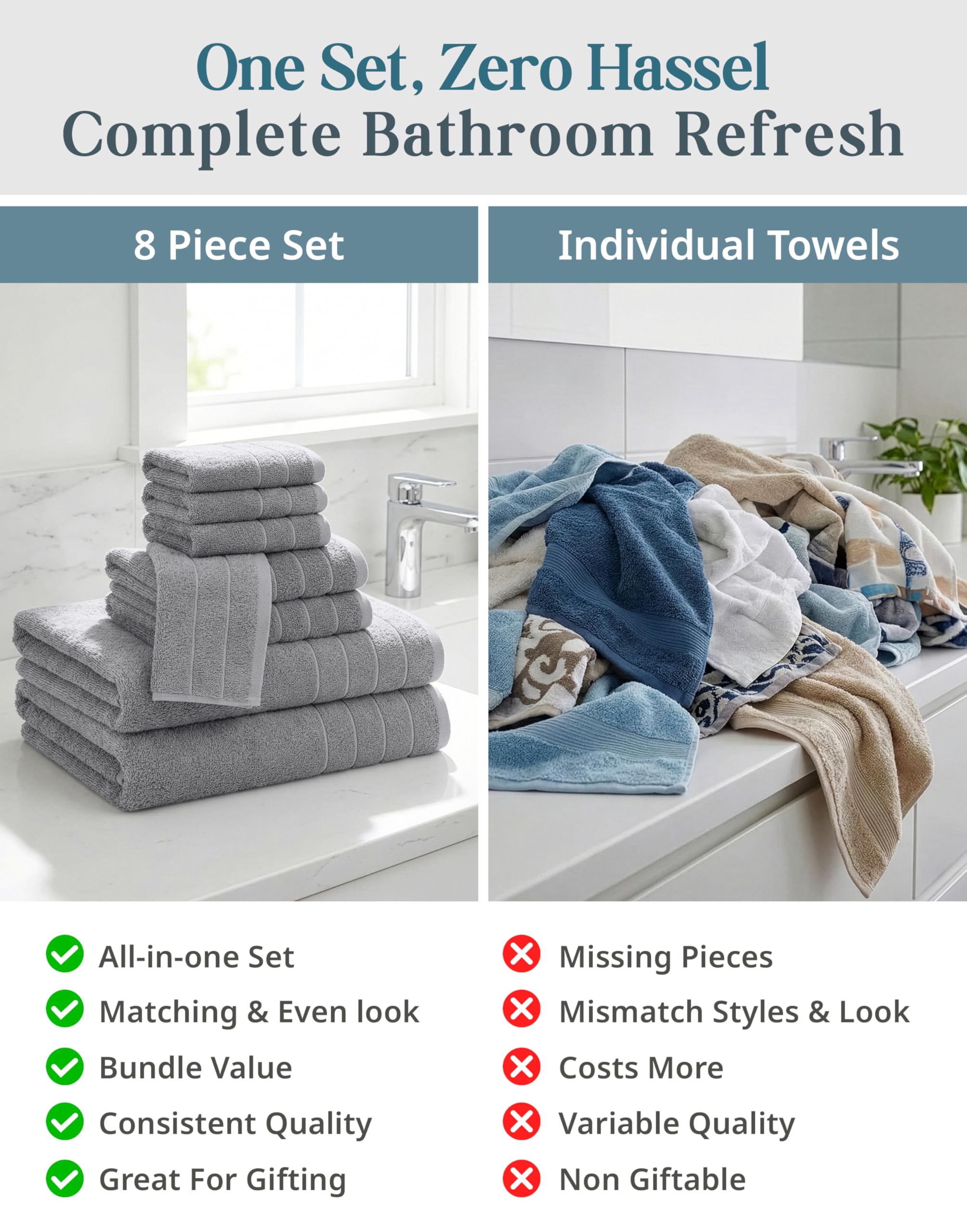 Casa Platino premium cotton bath towels edge detail highlights durable stitching for daily use