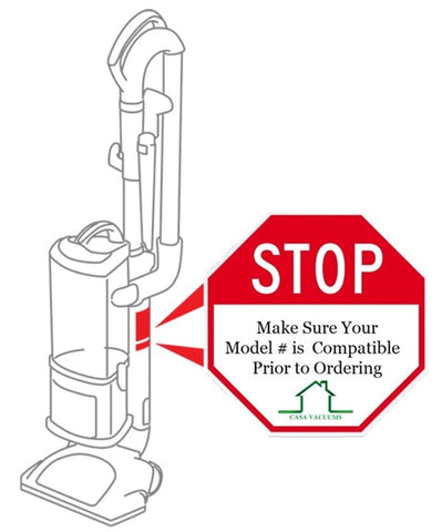 Casa Vacuums quick installation click-fit demonstration for secure attachment.