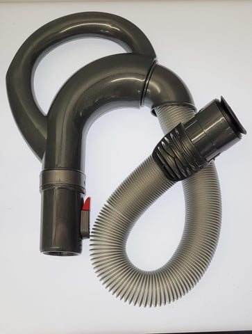 Casa Vacuums gray hose and handle pair complements UV540 aesthetics.