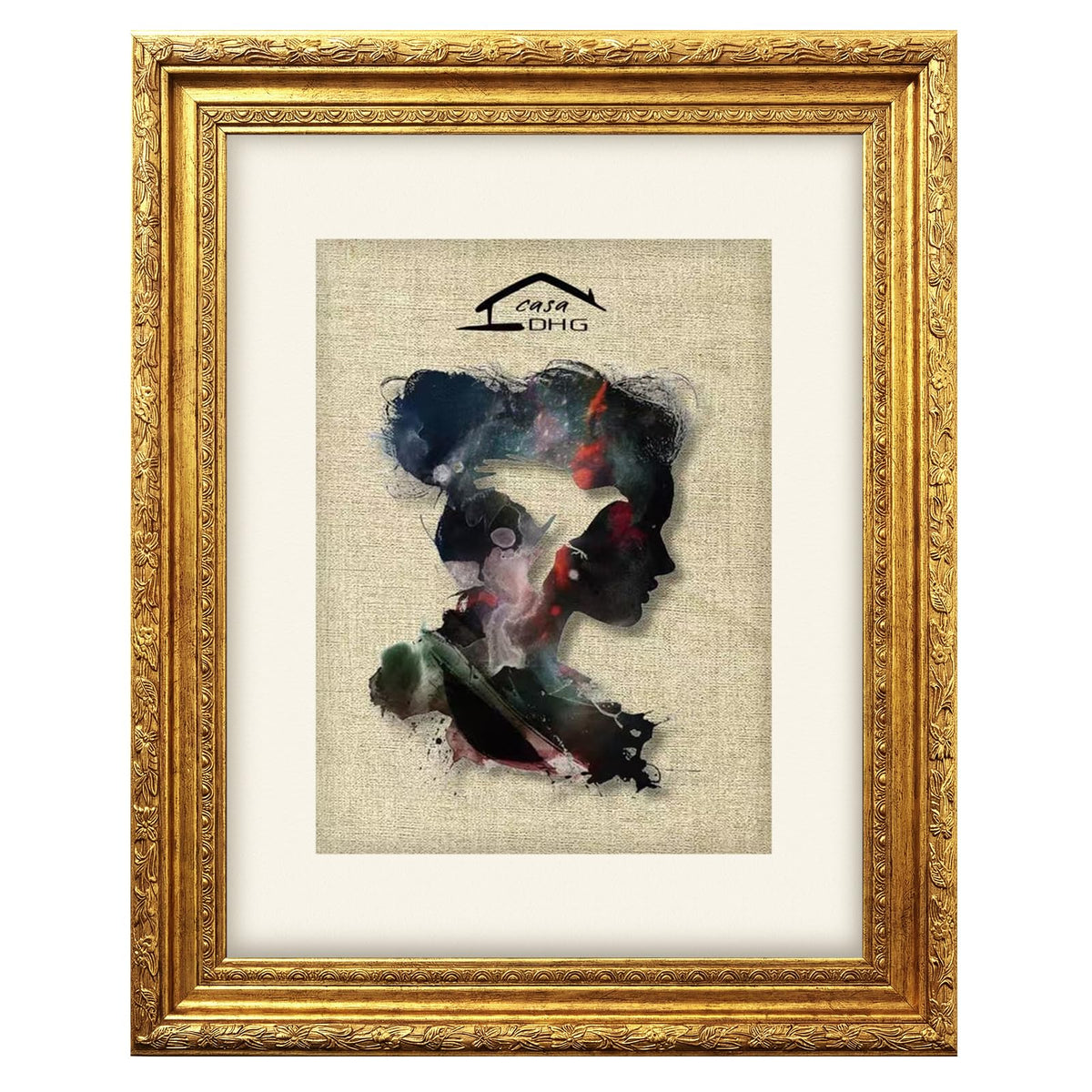 CasaDHG 11x14 vintage gold frame showcasing timeless photo display