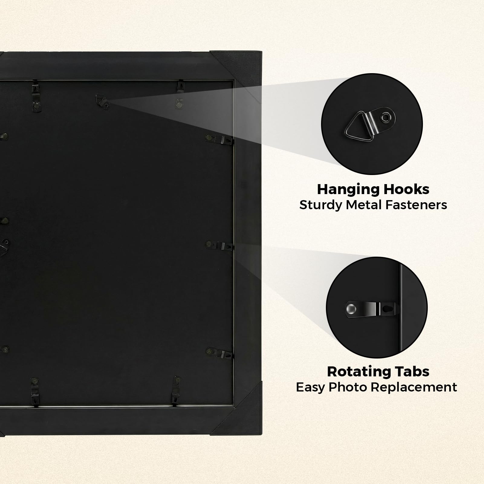 CasaDHG frame protective panel guards against dust and scratches