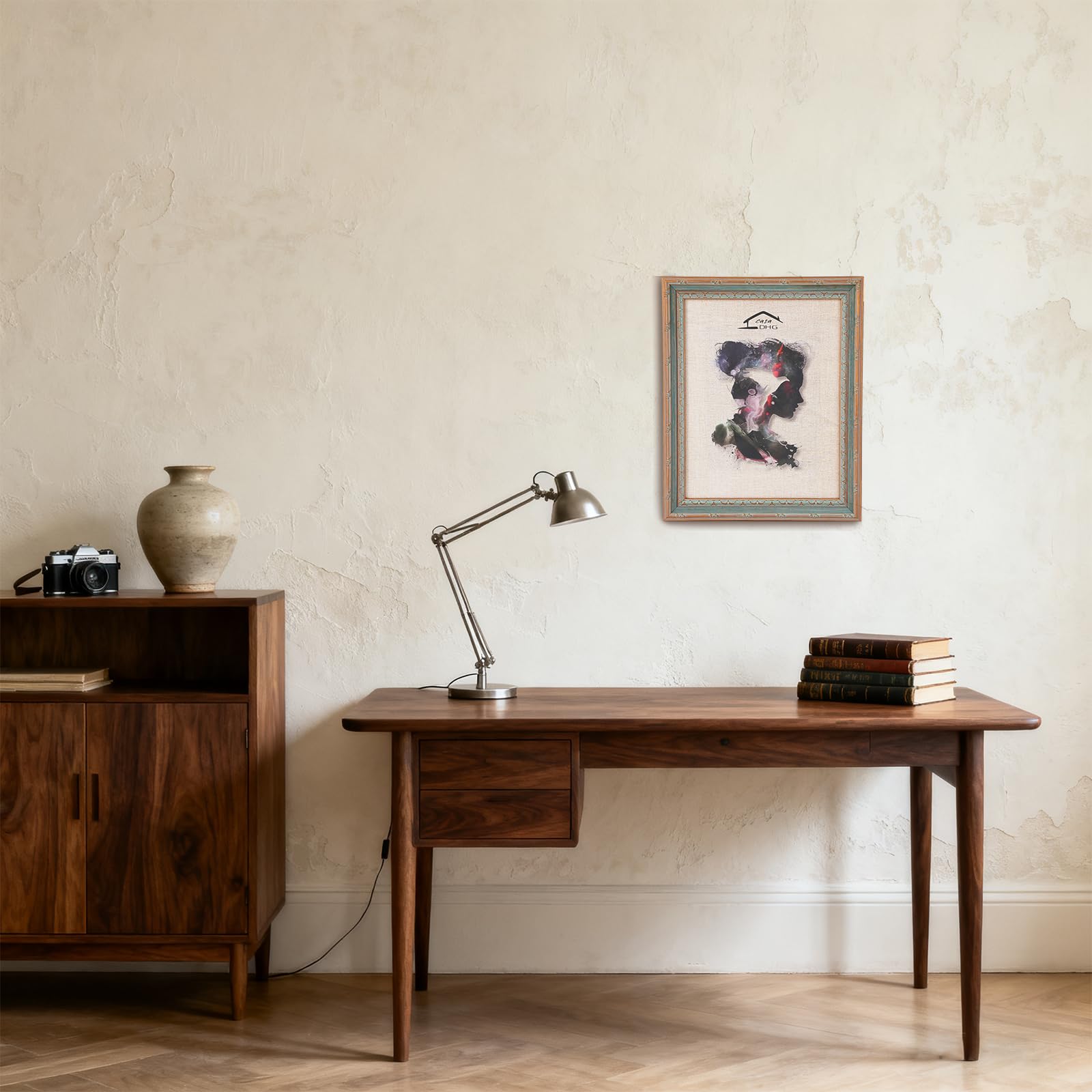 CasaDHG blue wall-display frame enables stylish gallery walls and standalone setups