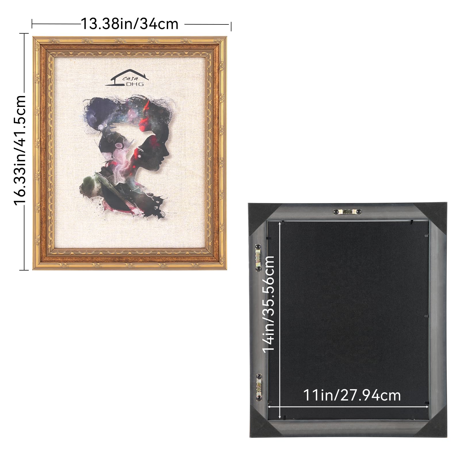 CasaDHG 11x14 PS panel close-up showing high-definition clarity and protection.
