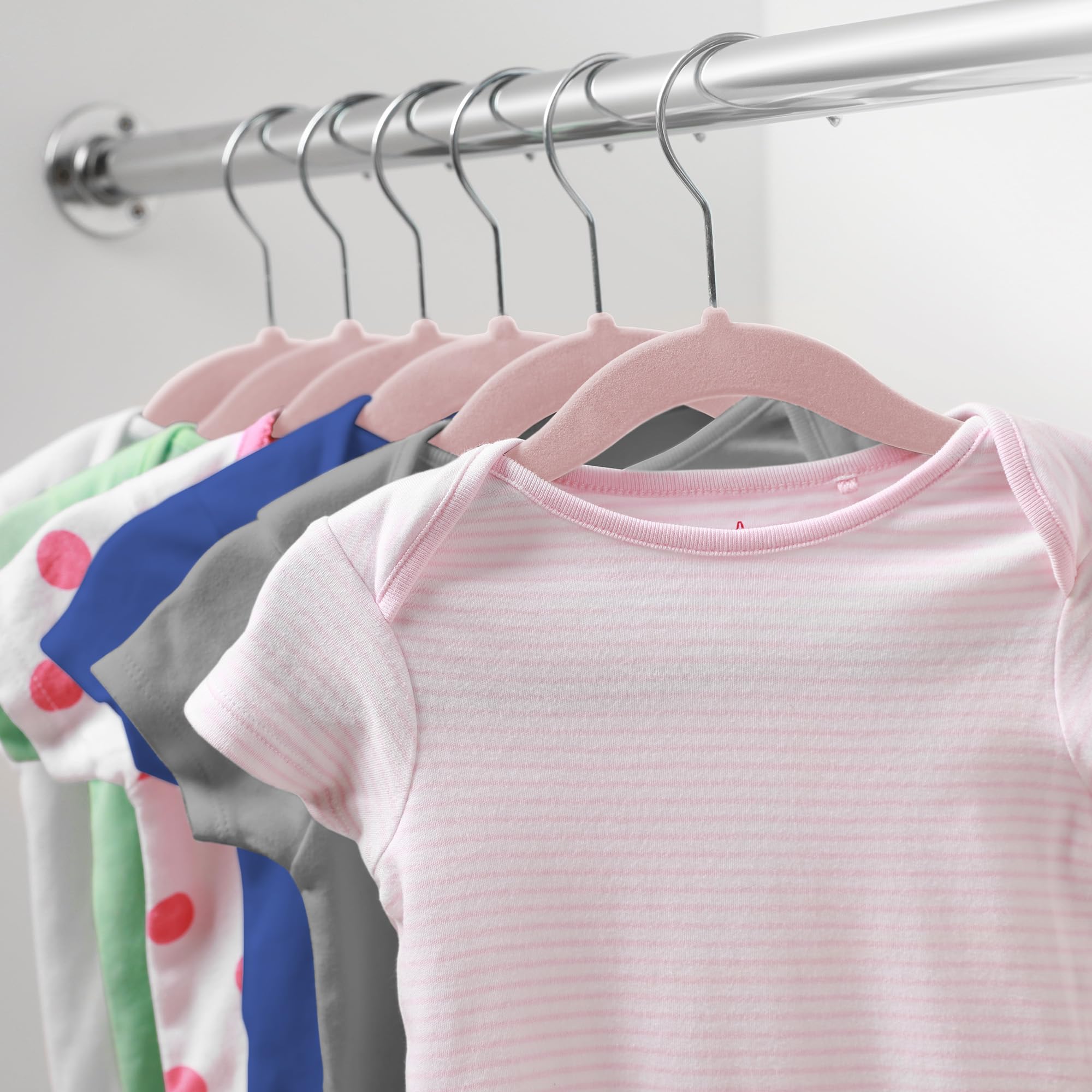Casafield 11-inch baby hanger for delicate garments.