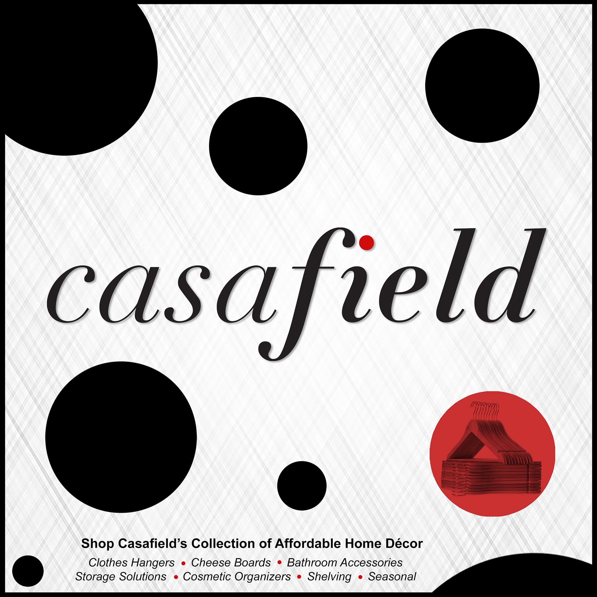 Casafield closet organizing set helps transform space into a tidy wardrobe.