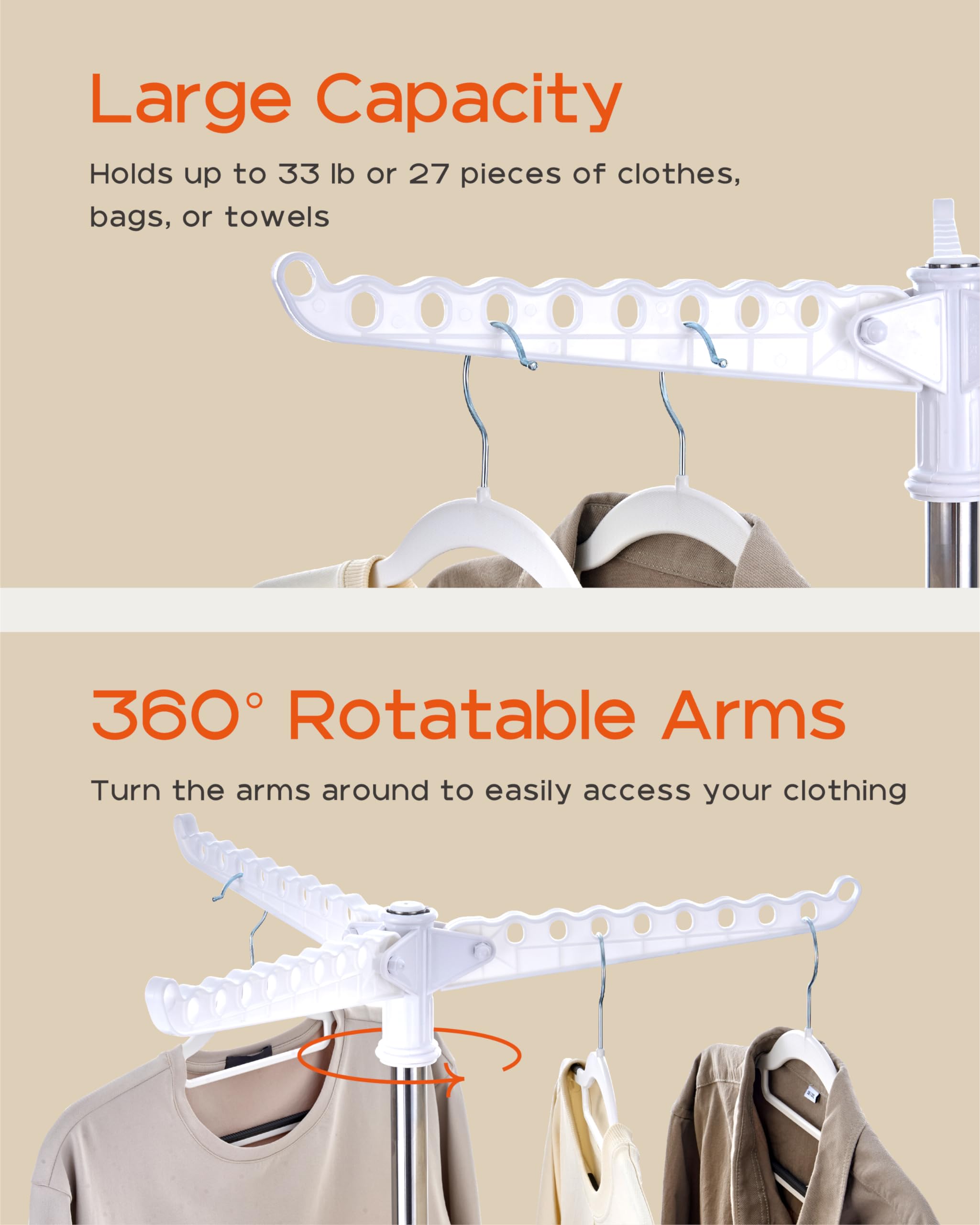 CASAMAYA foldable legs collapsed for space-saving storage