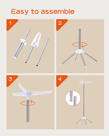 CASAMAYA portable drying rack ready for camping or travel use