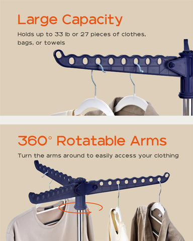 CASAMAYA compact fold design stores against furniture for easy storage.