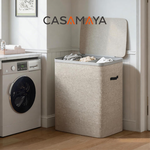CASAMAYA lid-closed view shows dust protection and privacy