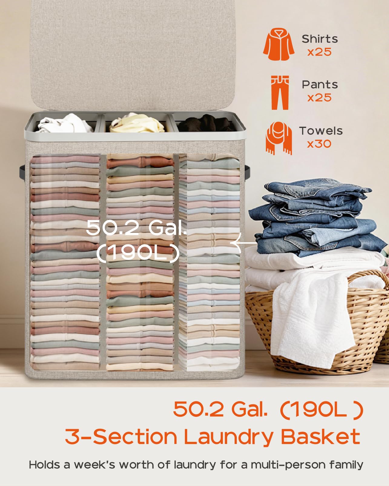 CASAMAYA lid-open view highlights easy access for sorting