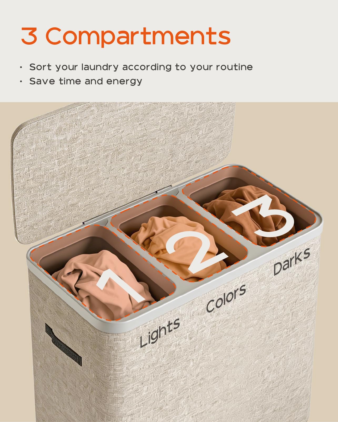 CASAMAYA removable inner bag with handles for simple transfer