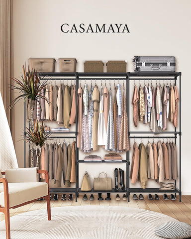 CASAMAYA portable closet with easy assembly for quick setup anywhere.