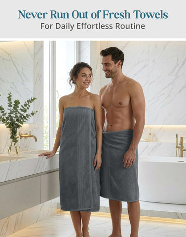 Casa Platino eco-friendly towels in natural fibers safe for sensitive skin.