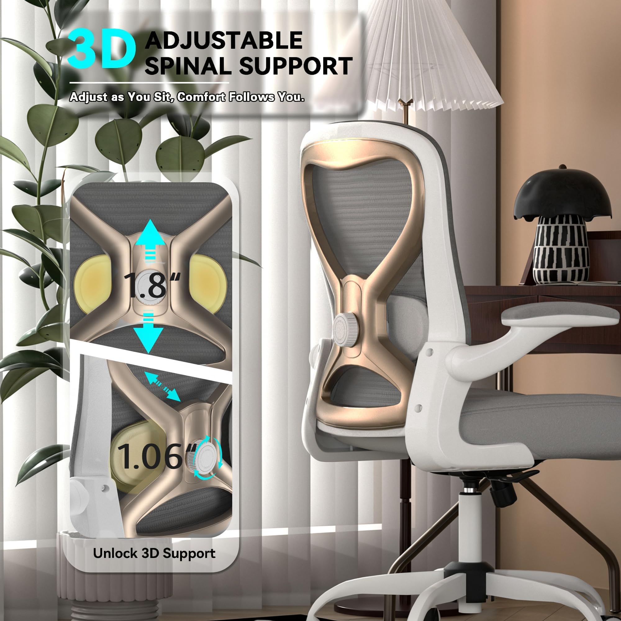 CASASIO chair with extra-thick cushion delivers plush, supportive seating.