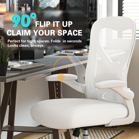Casasio chair height adjustment helps align with desk height for better posture.