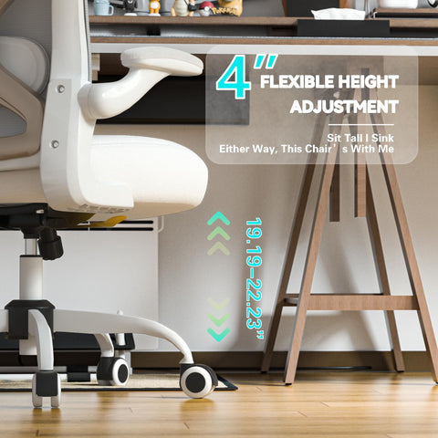 Casasio tilt and rock mechanism promotes natural movement and circulation.