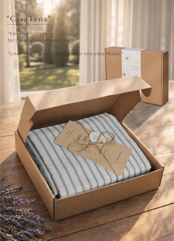 CasaTena breathable shower curtain helps keep bathroom air feeling fresh