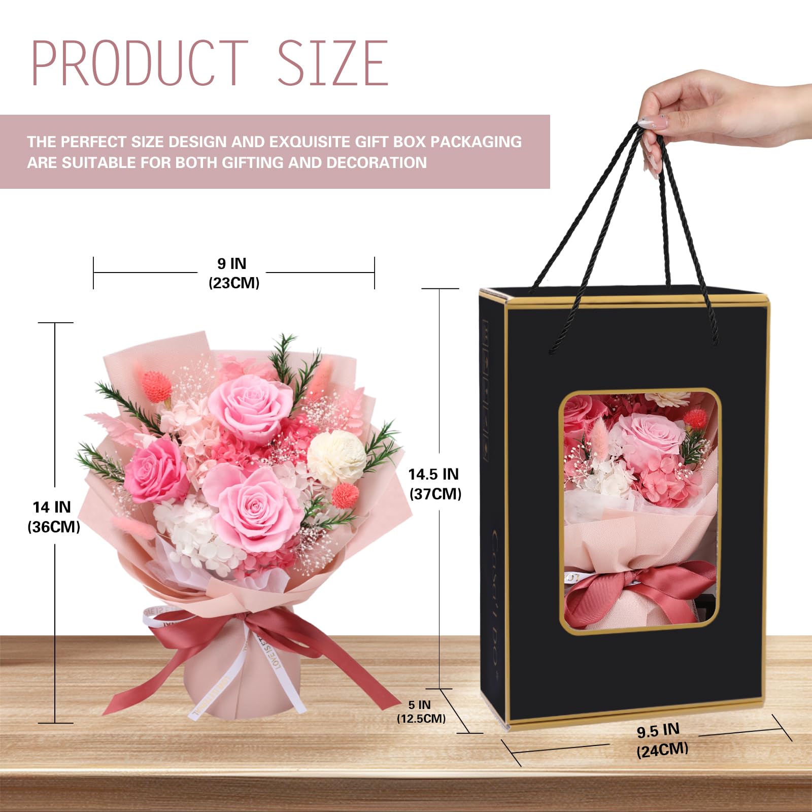 Casaido Valentine's Day rose gift, a romantic gesture
