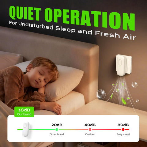 CASEQUUE modern design air purifier blending with home decor.