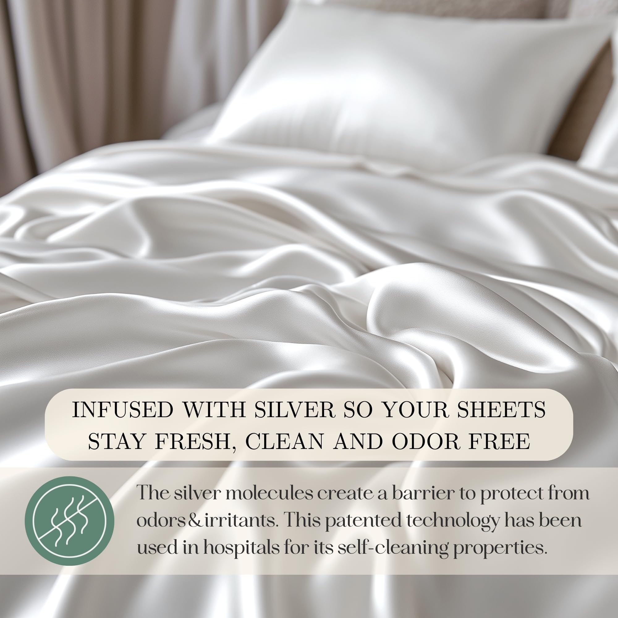 Casilva eucalyptus sheets close-up weave showcases premium craftsmanship