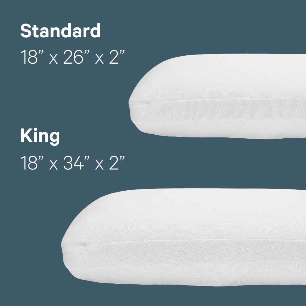 Casper pillow cool-touch cover keeps you cool through the night.