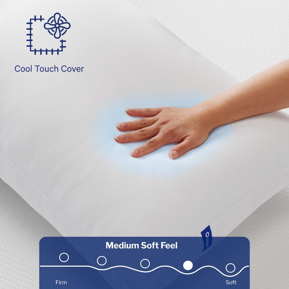Casper Sleep Essential Cooling Pillow three-chamber design explained for stable loft