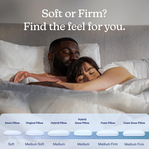 Casper Sleep Original Pillow machine-washable tag indicating easy care