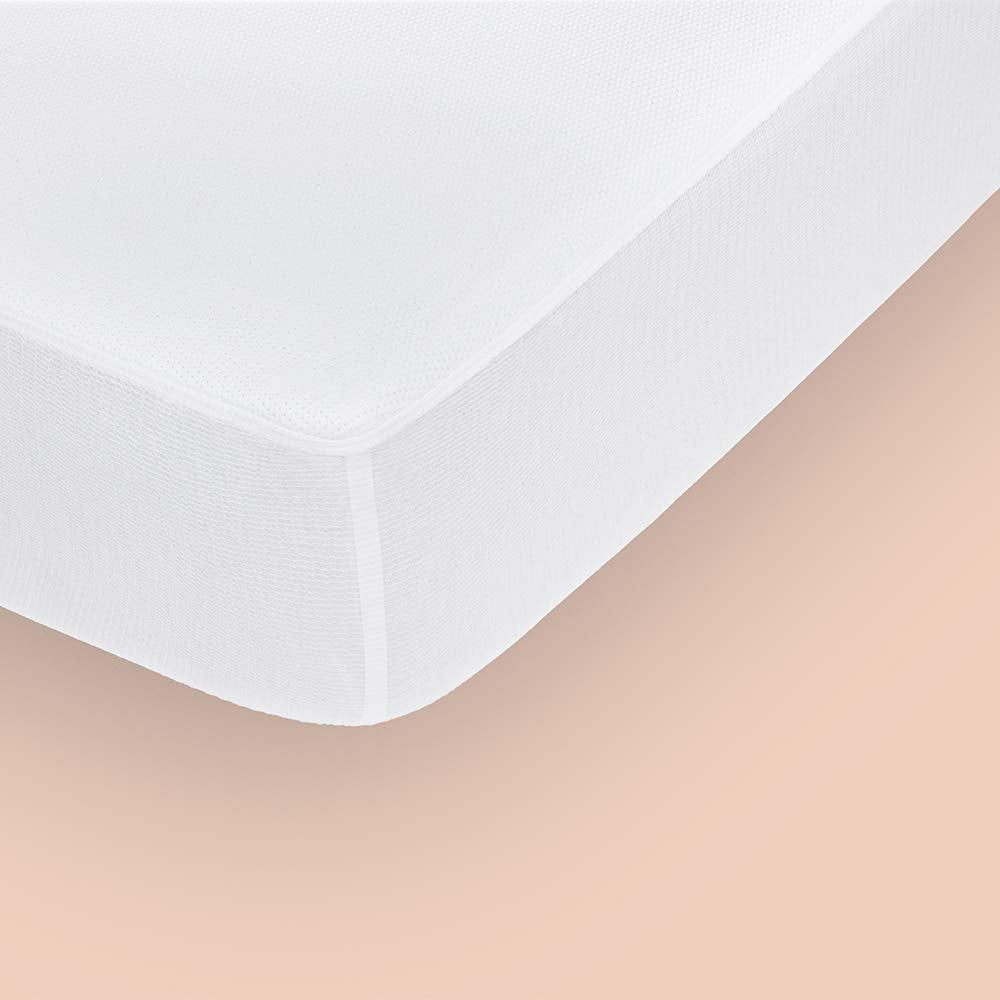 Casper protector fits up to 16 inches deep for a snug mattress hug