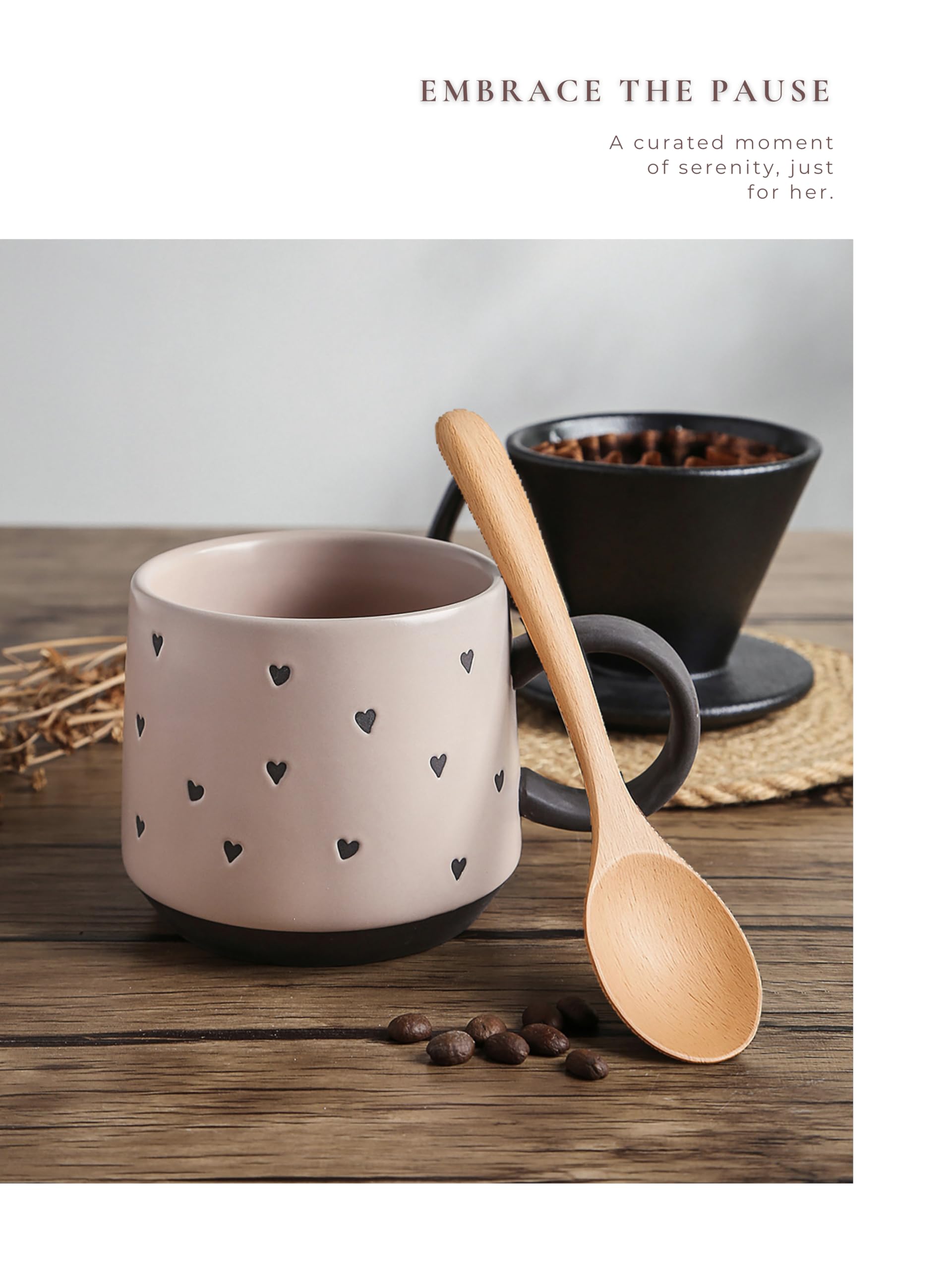 CASTATEO rose bath salts with wooden scoop for a soothing bath ritual