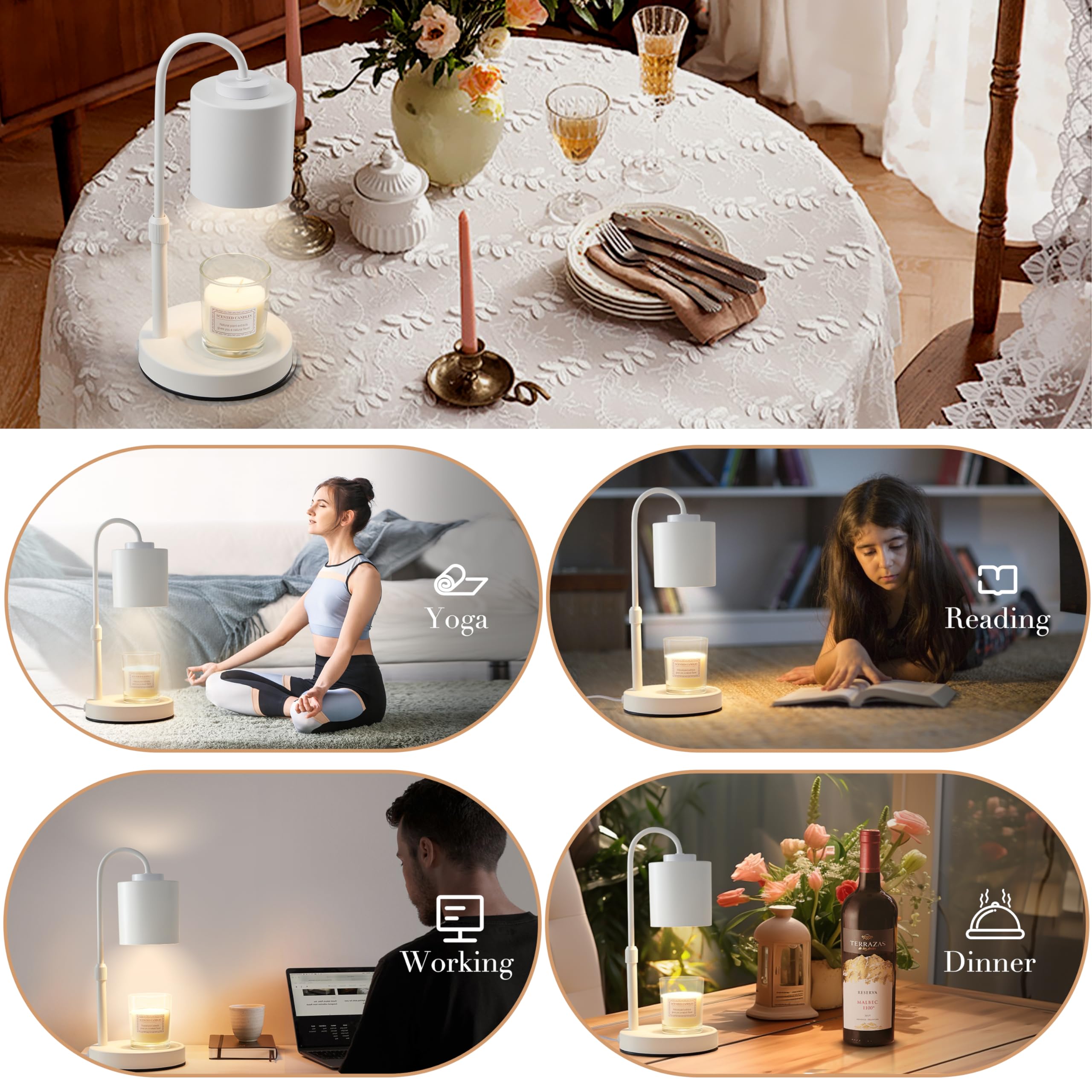 CastleLife candle warmer is a thoughtful gift for mom or housewarming