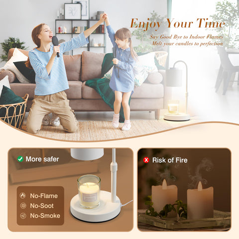 CastleLife candle warmer lamp decor elevates rooms with minimalist elegance