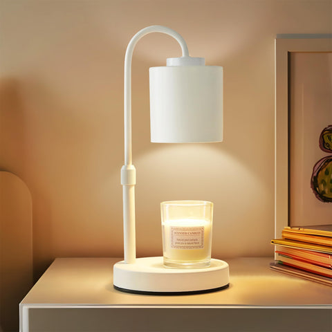 CastleLife Candle Warmer Lamp with timer and dimmer for controlled fragrance release