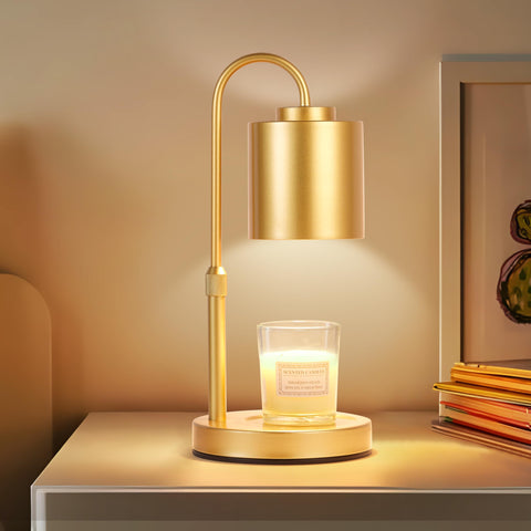 CastleLife candle warmer with timer and dimmer for safer, longer-lasting fragrance.