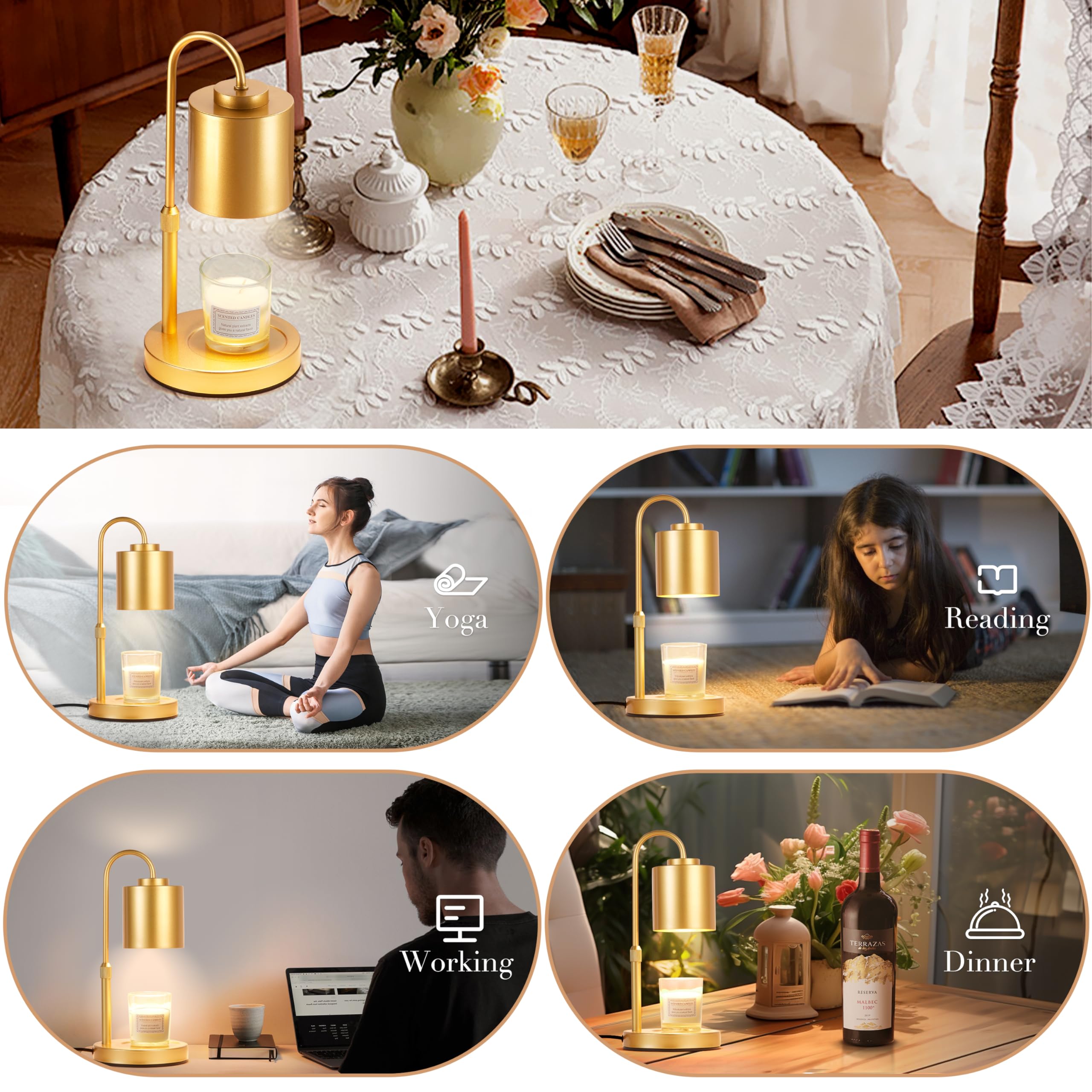 CastleLife minimalist decor enhances any room with a refined, cozy look.